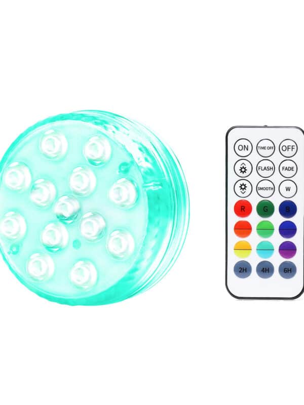 piscina de luces led