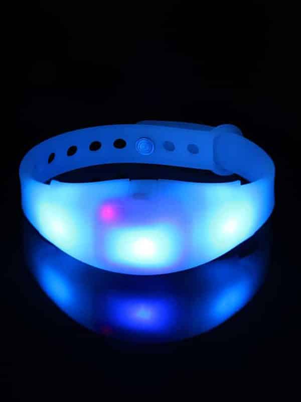 pulsera led de control
