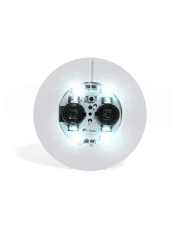 posavasos de botella led luz luz de estrella led