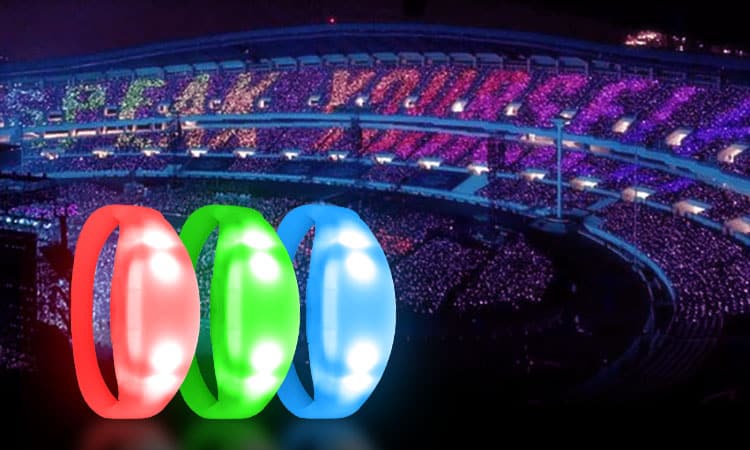 iluminar pulseras